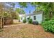 Private backyard with mature trees, landscaping, and room to entertain at 1069 21St N Ave, St Petersburg, FL 33704