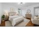 Serene bedroom with neutral tones, hardwood floors, and ample closet space at 1069 21St N Ave, St Petersburg, FL 33704