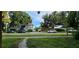 Wide angle street view of attractive neighborhood with a variety of homes at 1069 21St N Ave, St Petersburg, FL 33704
