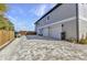 Large driveway leading to a home featuring a fenced yard at 107 Sunset Dr, Nokomis, FL 34275