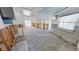 Partially renovated Kitchen with view to exterior patio at 1311 Sea Gull S Dr, St Petersburg, FL 33707