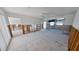 Partially renovated living room area adjacent to Kitchen area at 1311 Sea Gull S Dr, St Petersburg, FL 33707