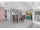 Spacious dining room with large table, stylish cabinets, and open layout at 2014 E Broad St, Tampa, FL 33610