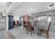 Elegant dining room with custom cabinetry and large dining table at 2014 E Broad St, Tampa, FL 33610