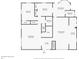 First floor plan featuring a living room, kitchen, bedrooms, and Gathering room at 2014 E Broad St, Tampa, FL 33610