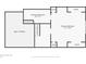 Second floor plan featuring primary bedroom, bathroom, and open to below area at 2014 E Broad St, Tampa, FL 33610