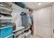 Organized walk-in closet with shelving and storage solutions, providing ample space at 27466 Us Highway 19 N # 56, Clearwater, FL 33761