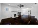 Spacious living room features original hardwood floors, fireplace and many windows at 3100 11Th N Ave, St Petersburg, FL 33713