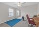 Versatile bedroom offering ample space, natural light, and a flexible layout for a home office or guest room at 4639 Bexley Village Dr, Land O Lakes, FL 34638