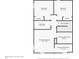 Second-floor layout details bedrooms and bathroom locations, with dimensions at 4639 Bexley Village Dr, Land O Lakes, FL 34638