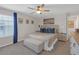 Comfortable main bedroom with soft lighting, plush bedding, and tasteful decor for a relaxing retreat at 4639 Bexley Village Dr, Land O Lakes, FL 34638