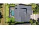 The aerial image captures the house roof and backyard pool at 5313 Sanderling Ridge Dr, Lithia, FL 33547