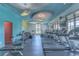 Bright and modern fitness center featuring state-of-the-art equipment and plenty of natural light at 5313 Sanderling Ridge Dr, Lithia, FL 33547