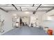 Spacious garage with ample storage, organization, and room for multiple vehicles at 621 Duchess Blvd, Dunedin, FL 34698