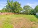 Fenced backyard with green grass at 6627 Main St, New Port Richey, FL 34653