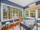 Bright office with built-in desk and large windows offering natural light and views at 125 29Th N St, St Petersburg, FL 33713