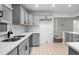 Updated kitchen featuring stainless steel sink and ample counter space at 204 Cactusflower Ln, Sun City Center, FL 33573