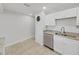 Bright kitchen features stainless steel appliances, granite countertops, and tiled floors at 2501 Harn Blvd # H39, Clearwater, FL 33764