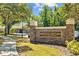 Charming daycare sign featuring stone pillars and lush landscaping, creating a welcoming atmosphere at 25304 Lexington Oaks Blvd, Wesley Chapel, FL 33544