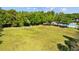 A large grassy field with a soccer goal, perfect for recreational activities in the community at 25304 Lexington Oaks Blvd, Wesley Chapel, FL 33544