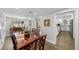 Formal dining room with traditional furnishings and natural light at 3711 W Dale Ave, Tampa, FL 33609