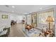 Bright, open floor plan with stylish decor and plenty of natural light at 3711 W Dale Ave, Tampa, FL 33609