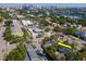 Real estate aerial image displays the home's location within a desirable and established neighborhood at 404 E Davis Blvd, Tampa, FL 33606