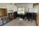 Kitchen space showing modern white cabinets with exposed studs ready for renovation at 5365 Dover Ne St, St Petersburg, FL 33703