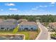Aerial view of homes and landscaping in a well maintained community at 6731 Rocky Park St, Tampa, FL 33625