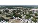 This aerial view showcases the house and the surrounding area, blending residential and natural elements at 7428 36Th N Ave, St Petersburg, FL 33710