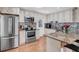 Well-equipped kitchen with stainless steel appliances, granite countertops, and ample cabinet space at 7428 36Th N Ave, St Petersburg, FL 33710
