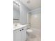 Bathroom featuring a toilet, bathtub, shower, and sink at 8408 Nuzum Rd, Brooksville, FL 34613