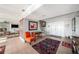 Bright foyer with hardwood floors and art, seamlessly connecting living spaces at 8488 35Th N Ave, St Petersburg, FL 33710