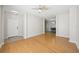 Spacious living area with hardwood floors, providing a bright, open space at 10260 Devonshire Lake Dr, Tampa, FL 33647