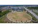 Large community green space with a playground and walking paths at 13506 Wild Ginger St, Riverview, FL 33579
