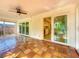 Sunroom with access to a kitchen view at 13891 Feather Sound Dr, Clearwater, FL 33762