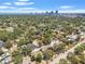 Aerial view of neighborhood homes and location in Tampa at 1610 15Th N St, St Petersburg, FL 33704