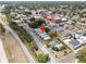 An aerial view of the property with an arrow indicating location at 1708 E 15Th Ave, Tampa, FL 33605