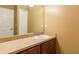 Bathroom featuring tile flooring, mirror, and vanity at 2453 Edgewater Falls Dr, Brandon, FL 33511