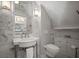 Cozy bathroom featuring elegant fixtures, a stylish sink, and a well-lit vanity area at 3906 W De Leon St, Tampa, FL 33609