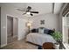 Comfortable bedroom with a daybed, neutral walls, and natural light from the window at 3906 W De Leon St, Tampa, FL 33609
