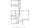 Detailed floor plan showcasing the layout of the bedrooms, living spaces, and bathrooms at 3906 W De Leon St, Tampa, FL 33609
