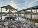 Enjoy waterfront living with boat lift access and stunning views of the river and the bridge at 3924 N Ridge Ave, Tampa, FL 33603