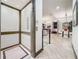 Home elevator, with view into living and dining area at 3924 N Ridge Ave, Tampa, FL 33603