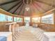 Charming gazebo with a built-in bar, seating, and plenty of space for enjoying the outdoor view at 3924 N Ridge Ave, Tampa, FL 33603