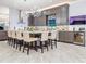 A chef's dream kitchen with a large island, stainless appliances, and ample counter space at 3924 N Ridge Ave, Tampa, FL 33603