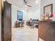 Spacious home office featuring natural light, offering an ideal work-from-home environment at 3924 N Ridge Ave, Tampa, FL 33603