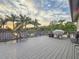 Enjoy outdoor living on this spacious deck with water view at 3924 N Ridge Ave, Tampa, FL 33603