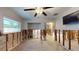 Open floor plan living room under construction, revealing the frame at 4511 Huntington Ne St, St Petersburg, FL 33703