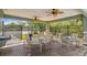 This community area features a covered patio, chairs and tables, and more at 4624 Willet Cooper Ct, Tampa, FL 33619